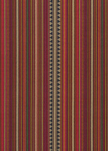 Pageant Stripe Multi by Mulberry Fabric