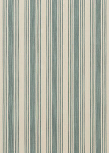 Hammock Stripe Teal by Mulberry Fabric