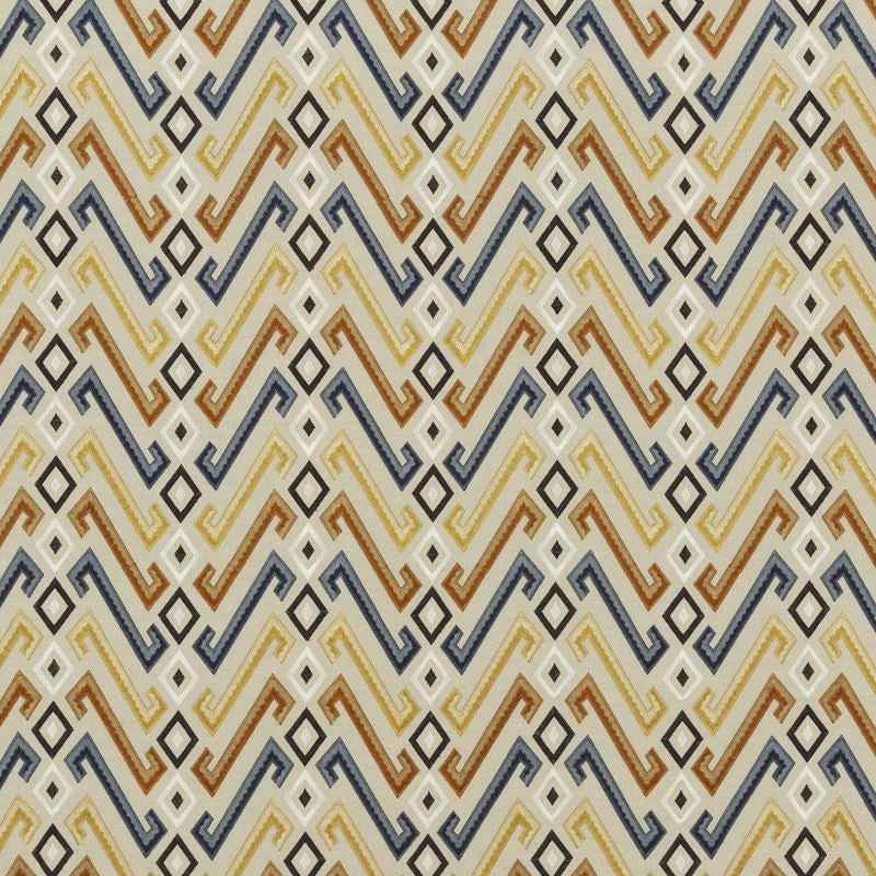 FD770.H53 Jazz by Mulberry Fabric Festival Viscose 40%, Linen 35%, Cotton 25% India see sample Horizontal: 10.244 inches and Vertical: 7.486 inches 50.432 inches - Fabric Carolina -