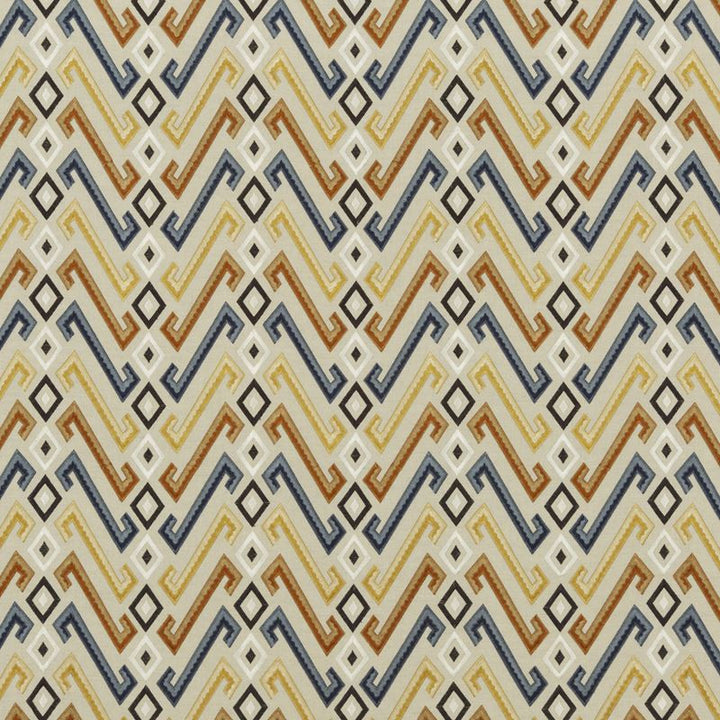 FD770.H53 Jazz by Mulberry Fabric Festival Viscose 40%, Linen 35%, Cotton 25% India see sample Horizontal: 10.244 inches and Vertical: 7.486 inches 50.432 inches - Fabric Carolina -