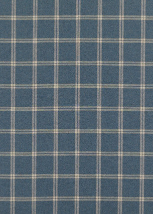Walton Indigo by Mulberry Fabric