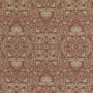 Faded Tapestry Spice by Mulberry Fabric