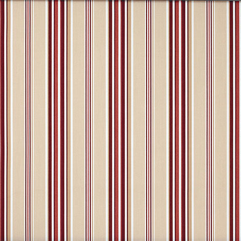 6272 Windsor Red by Sunbrella Fabric Dickson North American Collection - Stripes 100% Solution Dyed Acrylic USA or Imported 10-Year Horizontal: and Vertical: 47 in. - Fabric Carolina -