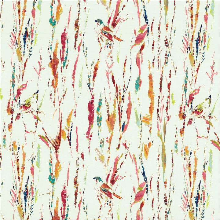 Feathers Bright by Kasmir Fabric 5155 100% Cotton SPAIN 51,000 Wyzenbeek Double Rubs Horizontal: 27 inches and Vertical: 25 2/8 inches 54 - Fabric Carolina -