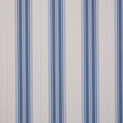 D339 Rome Blue by Sunbrella Fabric Dickson North American Collection - Stripes 100% Solution Dyed Acrylic USA or Imported 10-Year Horizontal: and Vertical: 47 in. - Fabric Carolina -