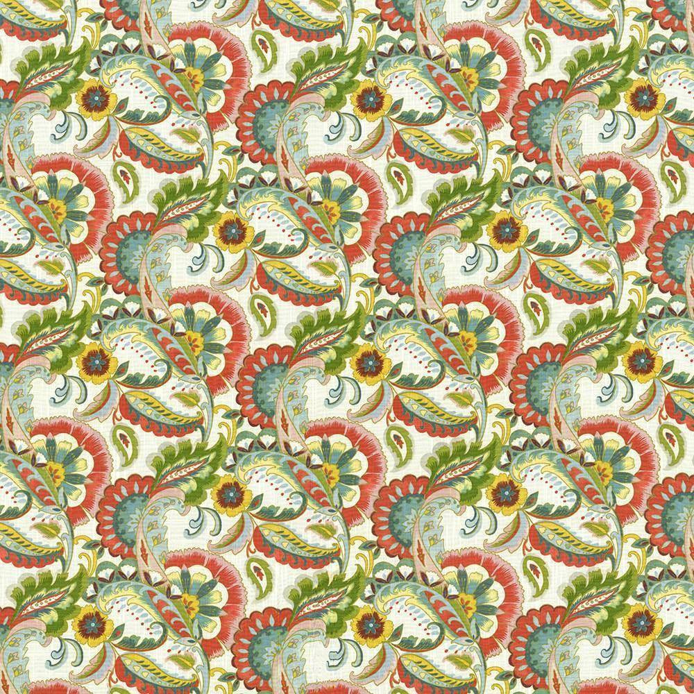 Felidias Garden Flower Box by Kasmir Fabric 5106 100% Cotton UAE H: 13 4/8 inches, V:13 inches 54 - 55 - Fabric Carolina - Kasmir