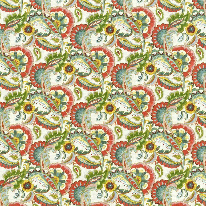 Felidias Garden Flower Box by Kasmir Fabric 5106 100% Cotton UAE H: 13 4/8 inches, V:13 inches 54 - 55 - Fabric Carolina - Kasmir