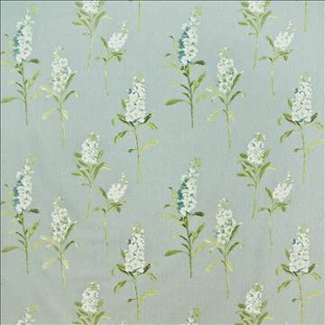 Fenimore Garden Eau De Nil by Kasmir Fabric 1398 100% Cotton UNITED KINGDOM Not Tested H: 27 inches, V: 25 2/8 inches 54 - 55 - Fabric Carolina - Kasmir
