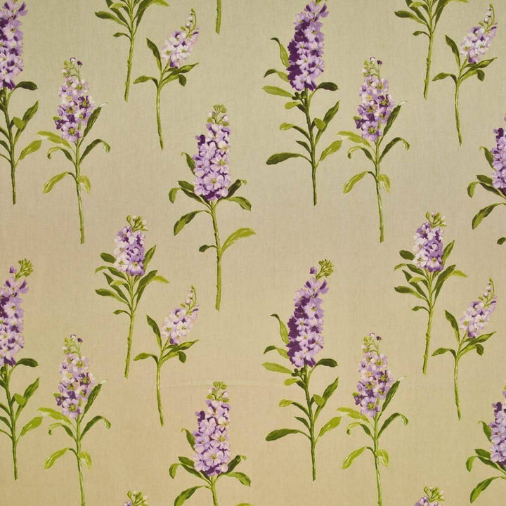 Fenimore Garden Lavender by Kasmir Fabric 1397 100% Cotton UNITED KINGDOM Not Tested H: 27 inches, V:25 2/8 inches 54 - 55 - Fabric Carolina - Kasmir