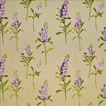 Fenimore Garden Lavender by Kasmir Fabric 1397 100% Cotton UNITED KINGDOM Not Tested H: 27 inches, V: 25 2/8 inches 54 - 55 - Fabric Carolina - Kasmir