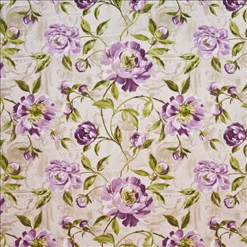 Fenimore Manor Lavender by Kasmir Fabric 1397 100% Cotton UNITED KINGDOM Not Tested H: 27 inches, V: 25 2/8 inches 54 - 55 - Fabric Carolina - Kasmir