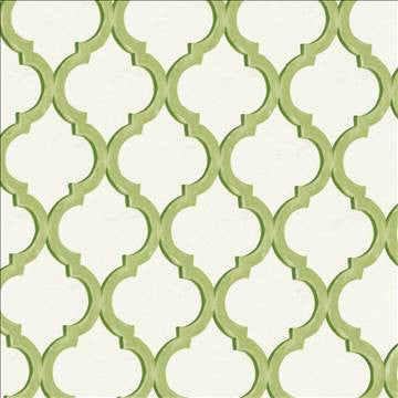 Fenimore Trellis Key Lime by Kasmir Fabric 1397 100% Cotton UNITED KINGDOM Not Tested H: 27 inches, V: 25 2/8 inches 54 - 55 - Fabric Carolina - Kasmir