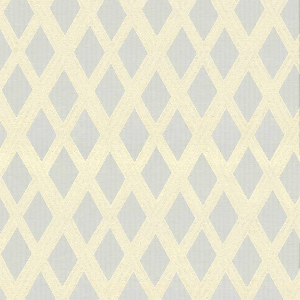 Fenwick Vanilla by Kasmir Fabric 1443 100% Polyester TURKEY Not Tested H: 11 inches, V:19 6/8 inches 55 - 56 - Fabric Carolina - Kasmir