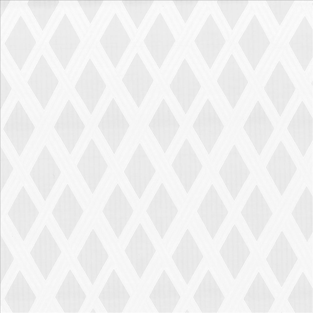 Fenwick Winter White  by Kasmir Fabric See sample 100% Polyester
 TURKEY Not Tested </p><p>Repeat: Horizontal: 11 inches and Vertical: 19 6/8 inches 55  - Fabric Carolina -