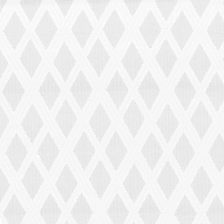 Fenwick Winter White by Kasmir Fabric 1443 100% Polyester TURKEY Not Tested H: 11 inches, V:19 6/8 inches 55 - 56 - Fabric Carolina - Kasmir