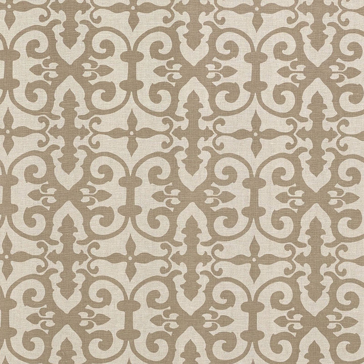 Ferne Park Brown FERN002 by Schumacher Fabric Veere-Grenney 100% Linen Martindale 18,000 Horizontal: 8 and Vertical: 8 47 - Fabric Carolina -