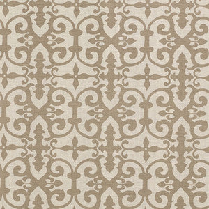 Ferne Park Brown Fern002 by Schumacher Fabric