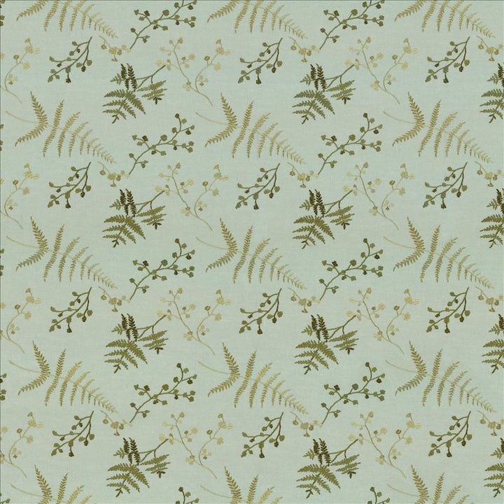 Fern Garden Caribe by Kasmir Fabric 1443 100% Polyester
Embroidery
100% Rayon
 INDIA </p><p>Repeat: Horizontal: 12 7/8 inches and Vertical: 9 1/8 inches 52 - 55 - Fabric Carolina -