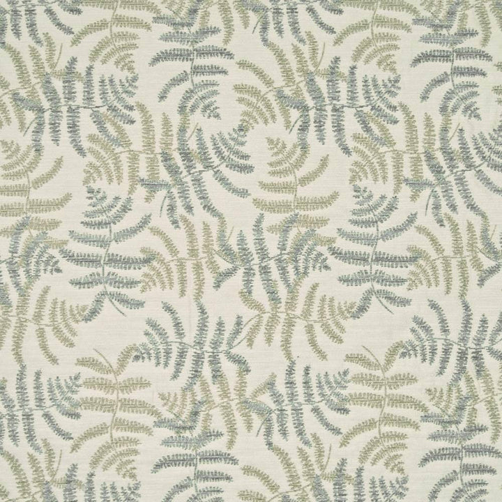 Fern Grotto Azure by Kasmir Fabric 1368 79% Rayon 21% Polyester CHINA 9,000 Wyzenbeek Double Rubs H: 14 2/8 inches, V:22 inches 55 - Fabric Carolina - Kasmir