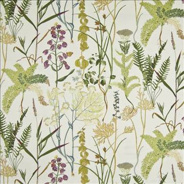 Fern Hill Spring by Kasmir Fabric 1389 100% Cotton PERU 15,000 Wyzenbeek Double Rubs H: 27 inches, V: 27 inches 54 - Fabric Carolina - Kasmir