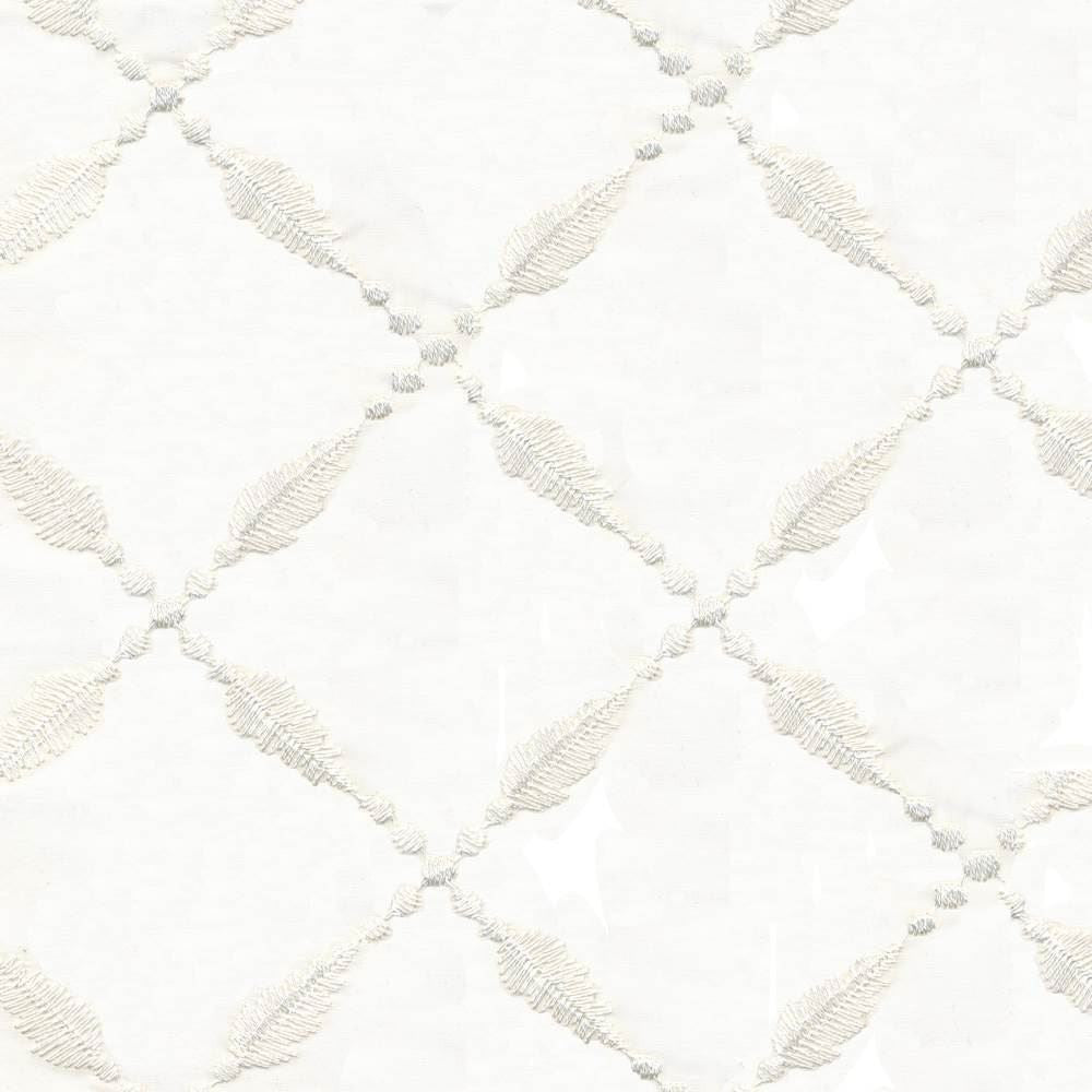 Ferndale Sheer Coconut  by Kasmir Fabric See sample 100% Polyester
 TURKEY Not Tested </p><p>Repeat: Horizontal: 4 2/8 inches and Vertical: 4 2/8 inches 54  - Fabric Carolina -