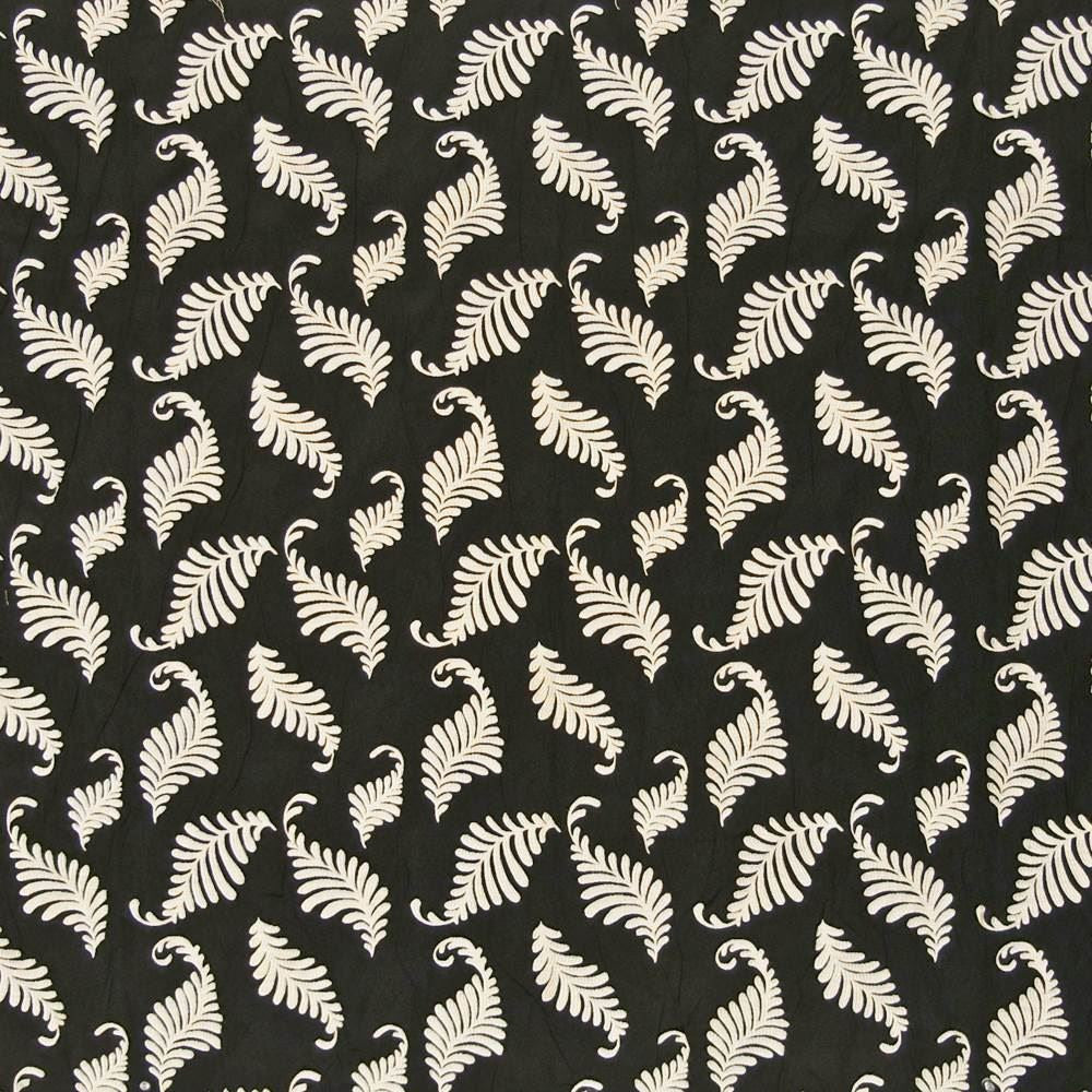 Fernwood Black Diamond  by Kasmir Fabric See sample 54% Rayon
46% Polyester
 CHINA 30,000 Wyzenbeek Double Rubs </p><p>Repeat: Horizontal: 9 6/8 inches and Vertical: 9 4/8 inches 54  - Fabric Carolina -