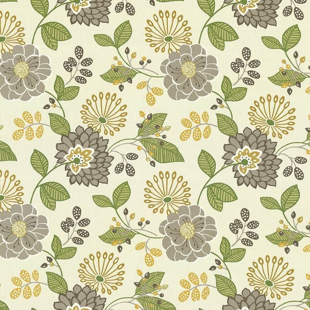 Fetching Silver by Kasmir Fabric 1417 100% Cotton
 USA </p><p>Repeat: Horizontal: 27 inches and Vertical: 27 inches 54 - Fabric Carolina -