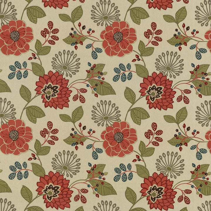 Fetching Spice  by Kasmir Fabric See sample 100% Cotton
 USA 9,000 Wyzenbeek Double Rubs </p><p>Repeat: Horizontal: 27 inches and Vertical: 27 inches 54  - Fabric Carolina -