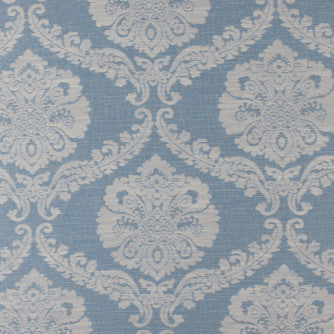 Lucia Sky by Mitchell Fabric #1804 60% Viscose,40% Polyester China </p><p>Repeat: Horizontal: 15 and Vertical: 13.75 60 - Fabric Carolina -