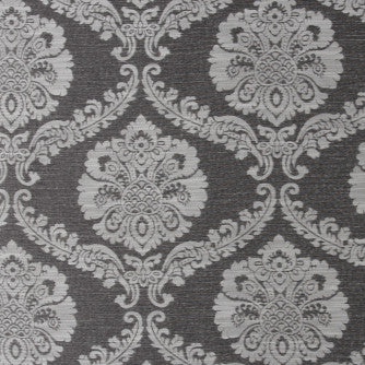 Lucia Charcoal by Mitchell Fabric #1804 60% Viscose,40% Polyester China </p><p>Repeat: Horizontal: 15 and Vertical: 13.75 60 - Fabric Carolina -