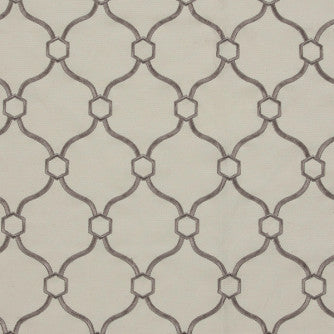 Vallerie Grey by Mitchell Designer Fabric #1808 32% Viscose,30% Polyester,26% Linen,12% Rayon China </p><p>Repeat: Horizontal: 3.75 and Vertical: 5 57 - Swanky Fabrics -