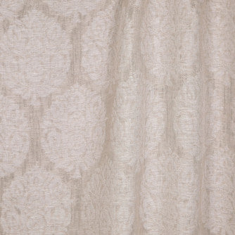 Discreet Natural by Mitchell Fabric #1902 66% Polyester, 34% Linen Turkey </p><p>Repeat: Horizontal: 7.87 and Vertical: 14.39 54 - Fabric Carolina -