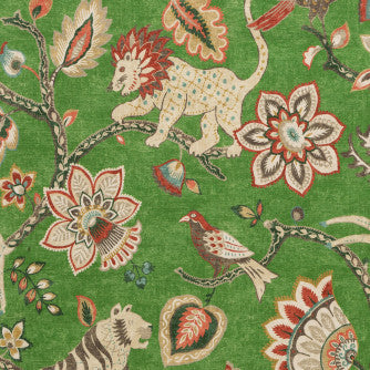 Jungle Love Leaf by Mitchell Fabric #1906 100% Cotton Spain </p><p>Repeat: Horizontal: 27 and Vertical: 27 54 - Fabric Carolina -