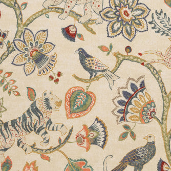 Jungle Love Traditional by Mitchell Fabric #1906 100% Cotton Spain </p><p>Repeat: Horizontal: 27 and Vertical: 27 54 - Fabric Carolina -