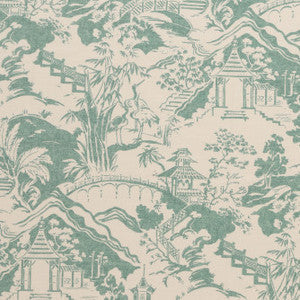 Mandarin Seafoam by Mitchell Fabric