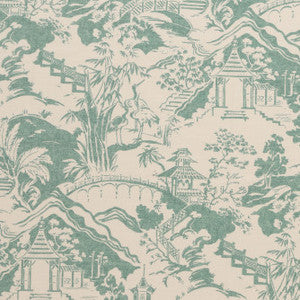 Mandarin Seafoam by Mitchell Fabric