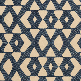 Crossover Navy by Mitchell Fabric #1907 80% Cotton,20% Linen China </p><p>Repeat: Horizontal: 13.5 and Vertical: 13.5 54 - Fabric Carolina -