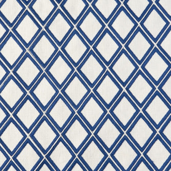 Edgerton Cobalt by Mitchell Fabric #2003 100% Cotton India </p><p>Repeat: Horizontal: 3 and Vertical: 3.5 51.5 - Fabric Carolina -