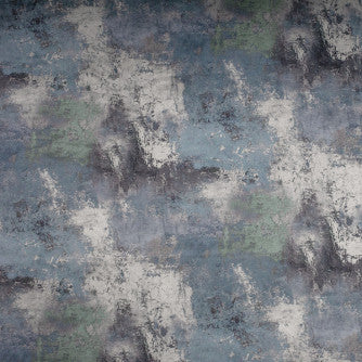 Renegade Sea by Mitchell Designer Fabric #2007 100% Polyester India </p><p>Repeat: Horizontal: 27 and Vertical: 14.5 56 - Swanky Fabrics -