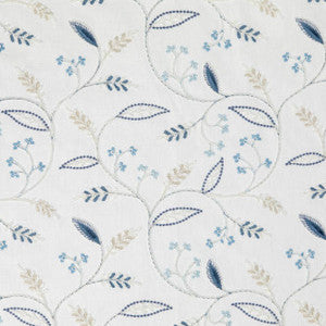 Plentiful Bluejay by Mitchell Fabric