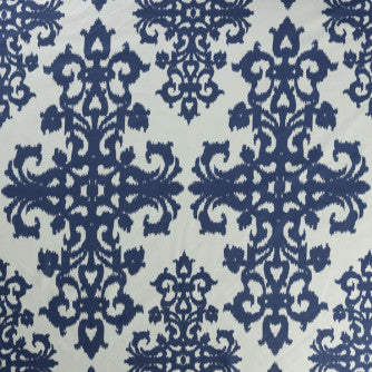 Corsicana Blue by Mitchell Fabric #2106 100% Cotton Imported </p><p>Repeat: Horizontal: 18 and Vertical: 35 54 - Fabric Carolina -