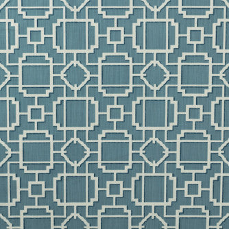 Ming Azure by Mitchell Fabric #2106 100% Cotton Imported </p><p>Repeat: Horizontal: 6.875 and Vertical: 6.625 55 - Fabric Carolina -