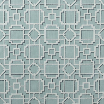 Ming Spa by Mitchell Designer Fabric #2106 100% Cotton Imported </p><p>Repeat: Horizontal: 6.875 and Vertical: 6.625 55 - Swanky Fabrics -
