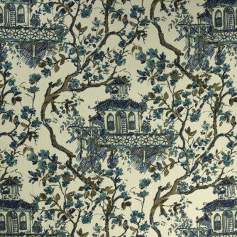 Ginza Crewel by Mitchell Fabric #2106 100% Polyester Imported </p><p>Repeat: Horizontal: 27 and Vertical: 27 54 - Fabric Carolina -