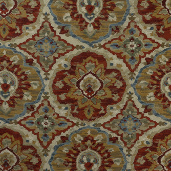 Zarin Harvest by Mitchell Fabric #2106 67% Viscose,33% Linen Imported </p><p>Repeat: Horizontal: 27 and Vertical: 27 54 - Fabric Carolina -