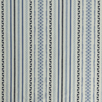 Soji Stripe Delft by Mitchell Fabric #2106 50% Cotton,50% Polyester Imported </p><p>Repeat: Horizontal: 9 and Vertical: 0 53 - Fabric Carolina -