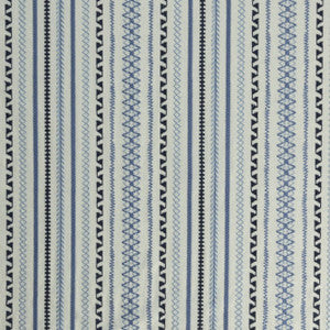 Soji Stripe Delft by Mitchell Fabric
