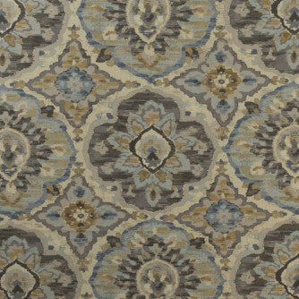 Zarin Cloud by Mitchell Designer Fabric #2106 67% Viscose,33% Linen Imported </p><p>Repeat: Horizontal: 27 and Vertical: 27 54 - Swanky Fabrics -