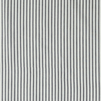 Ticking Stripe Black by Mitchell Fabric #2202 100% Cotton Imported </p><p>Repeat: Horizontal: 0.44 and Vertical: 54 - Fabric Carolina -