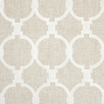 Ohara Oyster by Mitchell Fabric #2202 82% Polyester, 11% Cotton, Imported </p><p>Repeat: Horizontal: 6.7 and Vertical: 9.1 54 - Fabric Carolina -